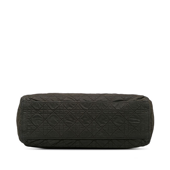 Auth Dior Large Cannage Lady Black #113020D89B - Picture 4 of 12